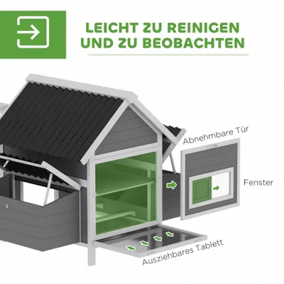 PawHut Hühnerstall PawHut Hühnerstall
