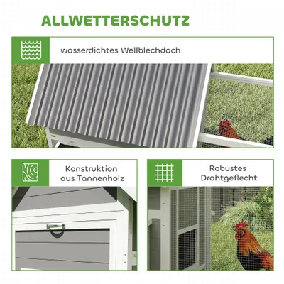 PawHut Hühnerstall PawHut Hühnerstall