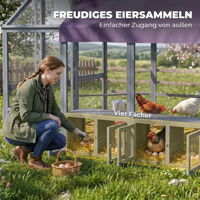 PawHut Hühnerstall PawHut Hühnerstall
