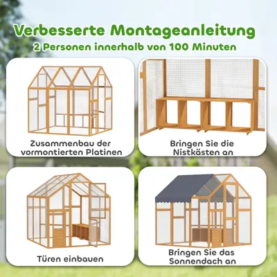 PawHut Hühnerstall PawHut Hühnerstall