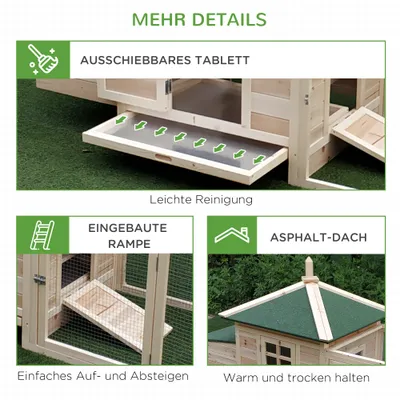 PawHut Hühnerstall PawHut Hühnerstall