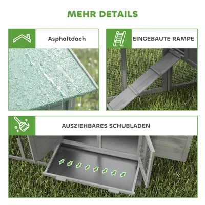 PawHut  Hühnerstall