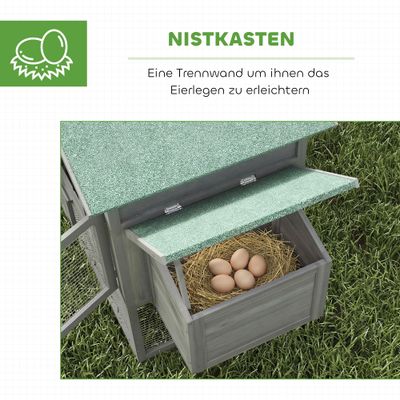 PawHut  Hühnerstall