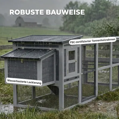 PawHut  Hühnerstall