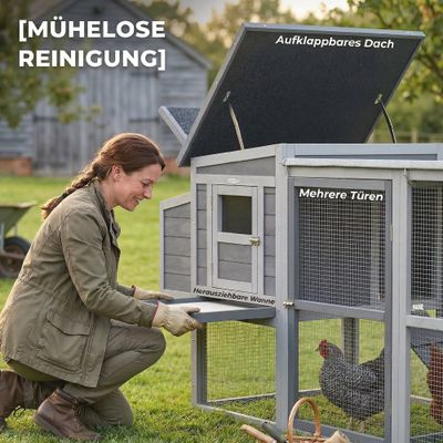 PawHut  Hühnerstall
