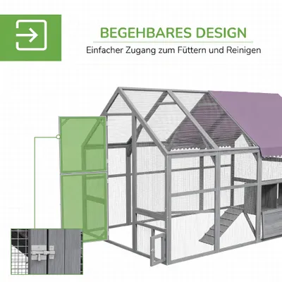 PawHut  Hühnerstall