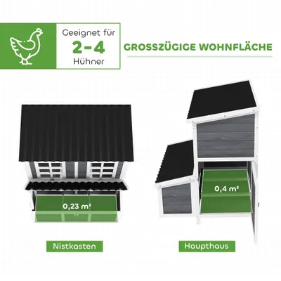 PawHut  Hühnerstall