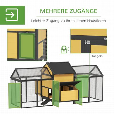PawHut  Hühnerstall