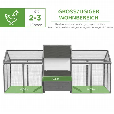 PawHut Hühnerstall PawHut Hühnerstall
