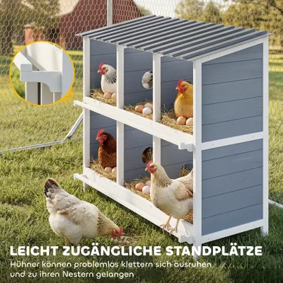 PawHut Legenester für Hühner PawHut Legenester für Hühner