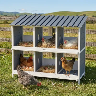 PawHut Legenester für Hühner PawHut Legenester für Hühner