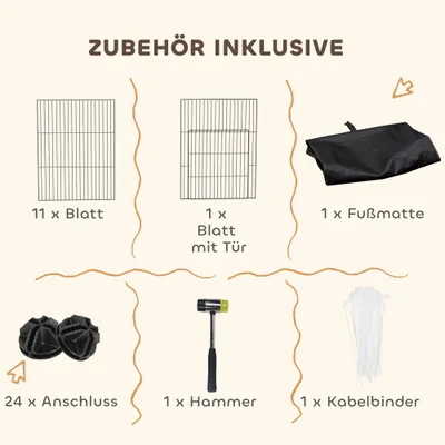 PawHut Kleintiergehege PawHut Kleintiergehege