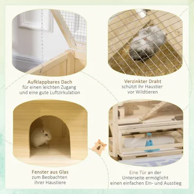 PawHut Hamsterkäfig