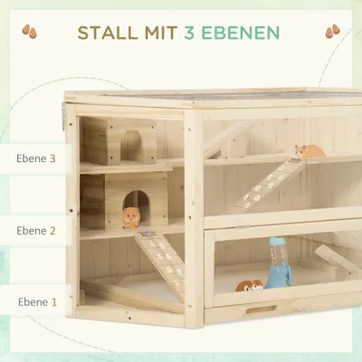 PawHut Hamsterkäfig