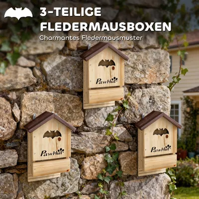 PawHut Fledermauskasten