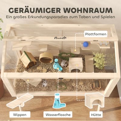 PawHut Hamsterkäfig