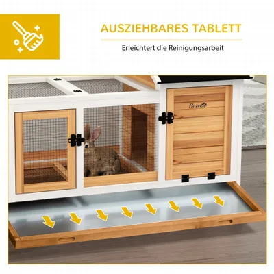 PawHut Hasenstall