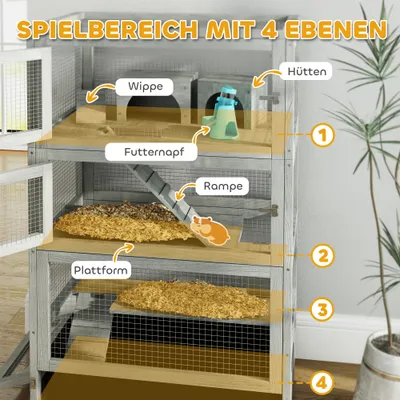 PawHut Hamsterkäfig