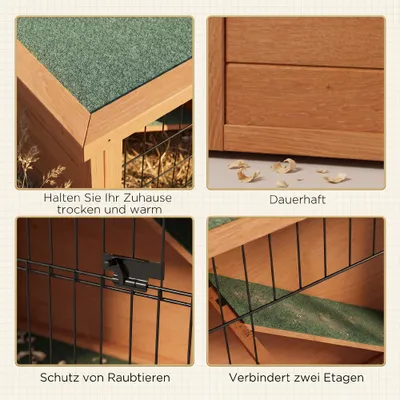 PawHut Hasenstall