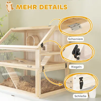 PawHut Hamsterkäfig