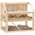 Naturholz|80L x 50B x 76H cm