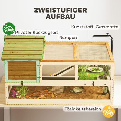 PawHut Schildkrötenhaus