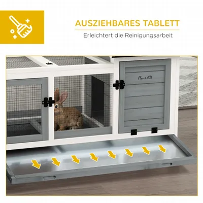 PawHut Hasenstall