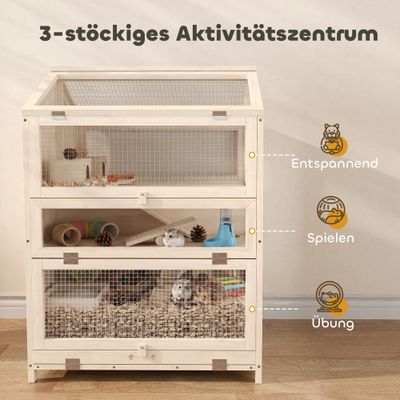 PawHut Hamsterkäfig