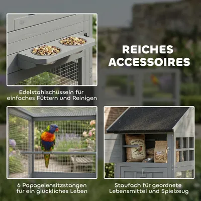 PawHut Vogelkäfig