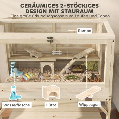 PawHut Hamsterkäfig