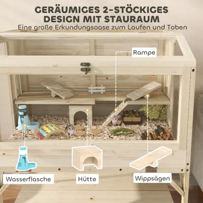 PawHut Hamsterkäfig