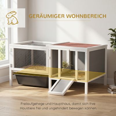 PawHut Hasenstall