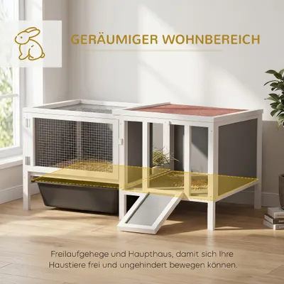 PawHut Hasenstall