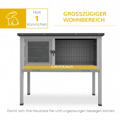 PawHut Hasenstall