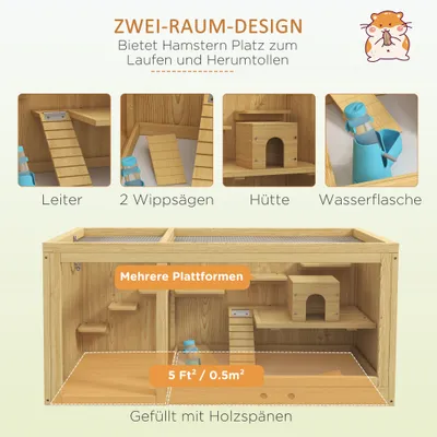 PawHut Hamsterkäfig