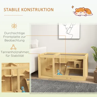 PawHut Hamsterkäfig
