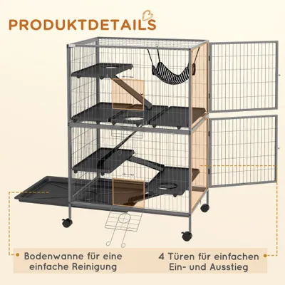 PawHut Kleintierkäfig