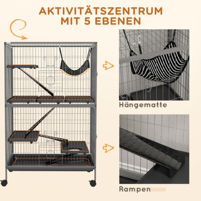 PawHut Kleintierkäfig