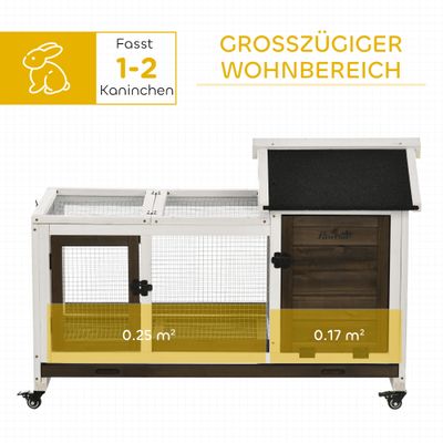PawHut Hasenstall
