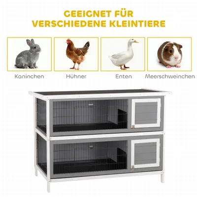 PawHut Hasenstall