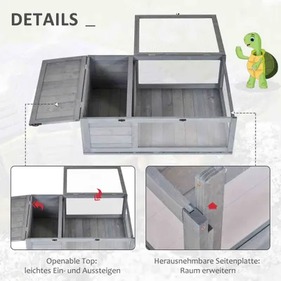 PawHut Schildkrötenhaus