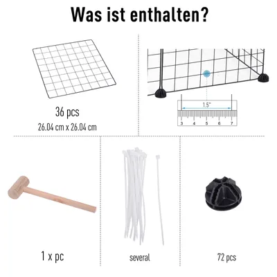 PawHut Kleintiergehege