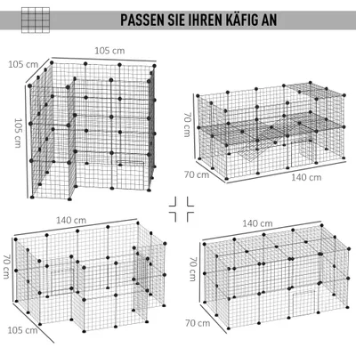 PawHut Kleintiergehege