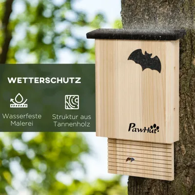 PawHut Fledermauskasten