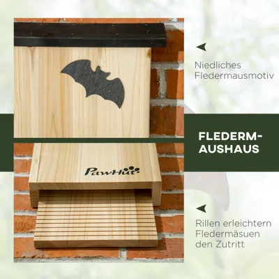 PawHut Fledermauskasten