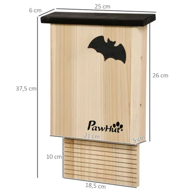 PawHut Fledermauskasten
