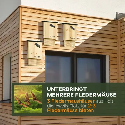 PawHut Fledermauskasten