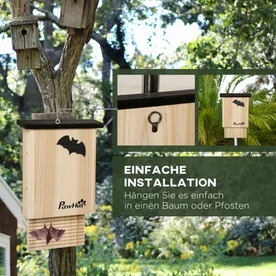 PawHut Fledermauskasten