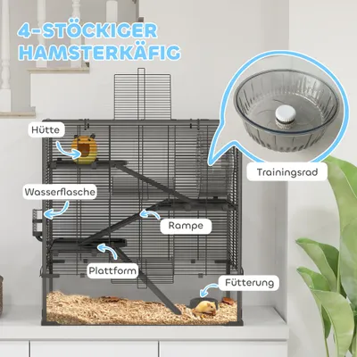 PawHut Hamsterkäfig