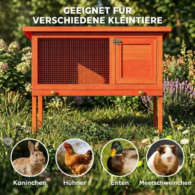 PawHut Hasenstall